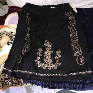 Dress barn maxi skirt